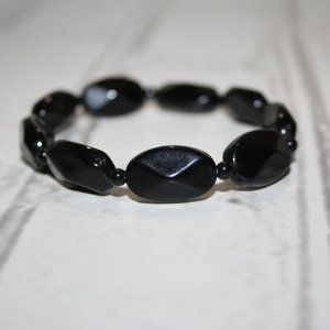 🖤✨ Beautiful Black Beaded Bracelet ✨🖤